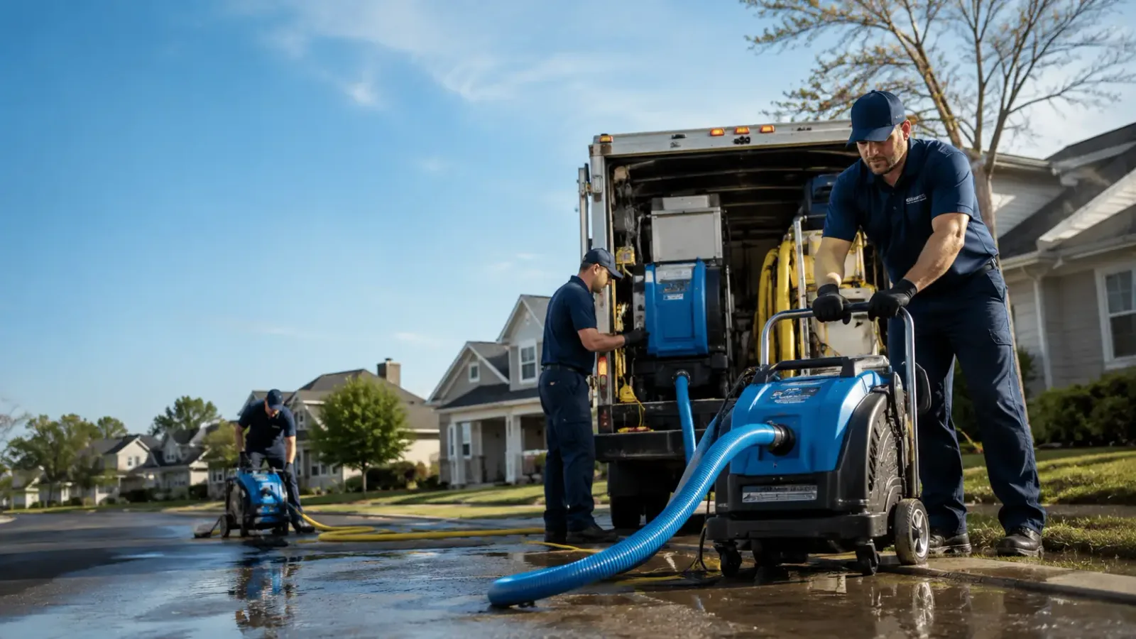 Flood Damage Cleanup in Hickory Plains, AR